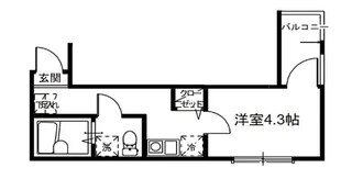 メルディア東大宮Ⅲの物件間取画像